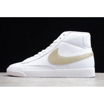 Nike Blazer Mid Vintage Beyaz / Altın Kaykay Ayakkabı Türkiye - 12C9INHD